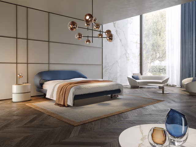 Nuvola Letto Bed by Reflex