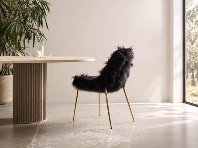 Mammamia Fur Chair by Opinion Ciatti