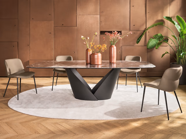 Calla Dining Table CS4159-FE-200 by Calligaris