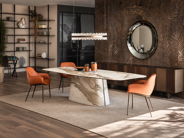 Napoleon Keramik Dining Table by Cattelan Italia