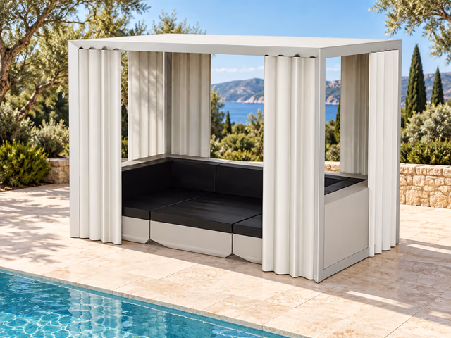 Vela Pavilion Canopy by Vondom