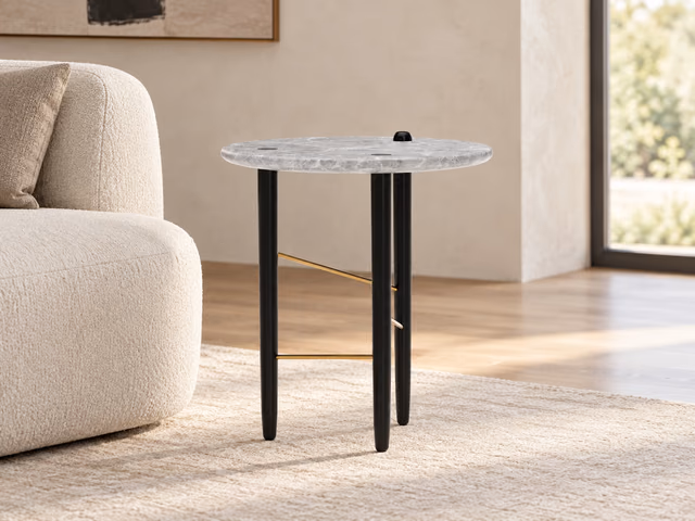 Madera Spot Table by Caracole