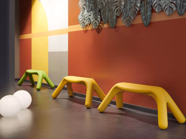 Atlas Bench by Slide