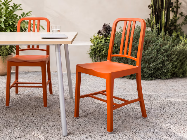 111 Navy Chair by Emeco
