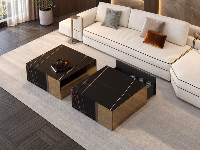Mondrian 40 Coffee Table by Reflex