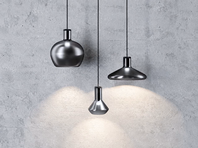 Flask Pendant Lamp by Lodes