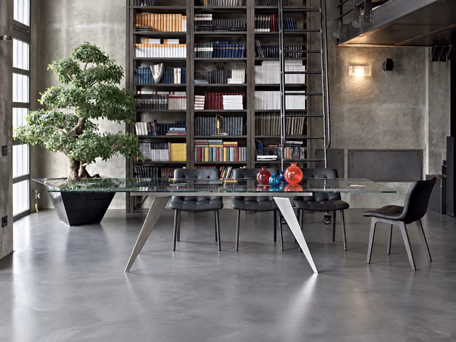 Ramos Dining Table by Bontempi