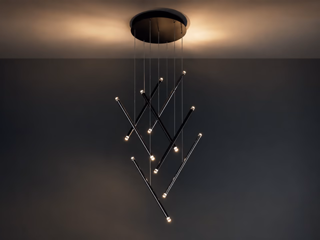 A-Tube Nano Duo Cluster Pendant Lamp by Lodes