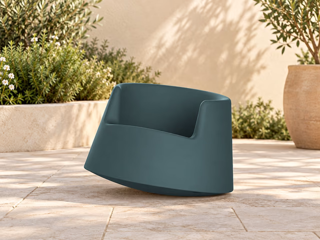 Roulette Kids Lounge Chair by Vondom