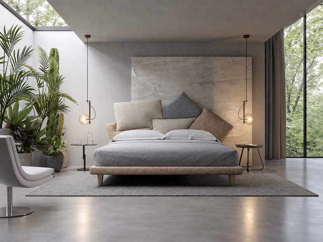 Picabia Double Bed by Bonaldo