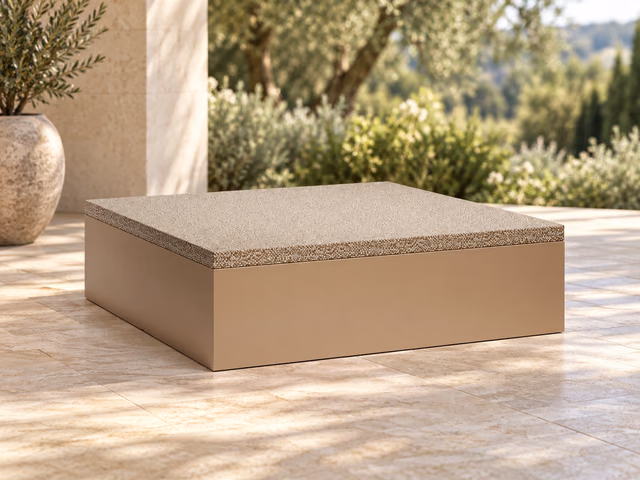 Jut Chill Ottoman by Vondom