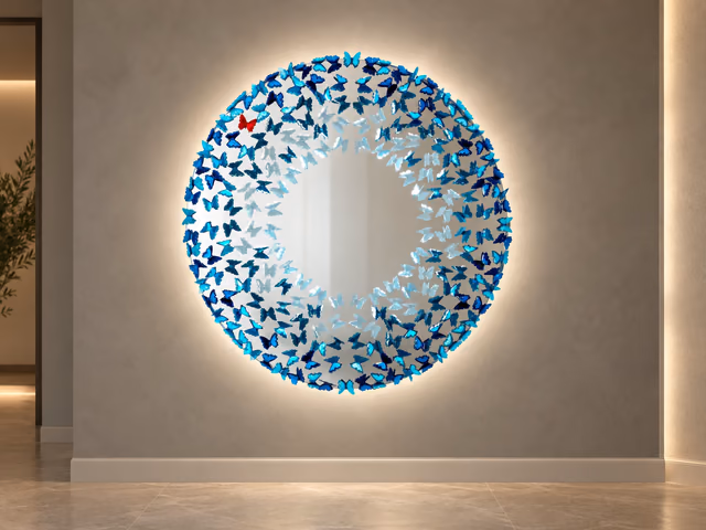 Dreamcatcher Blue Soul Mirror by Reflex