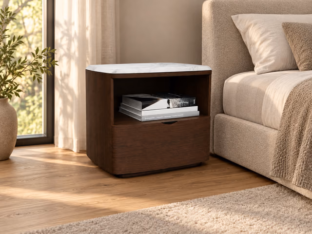 Flow Nightstand by Natuzzi Italia