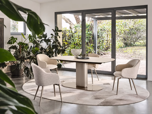 Cameo Dining Table CS4124-FSW-200 by Calligaris