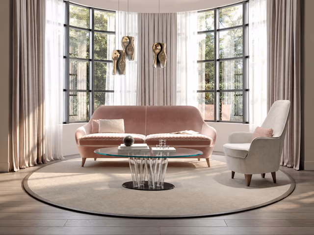 Bamboo 40 Coffee Table by Reflex