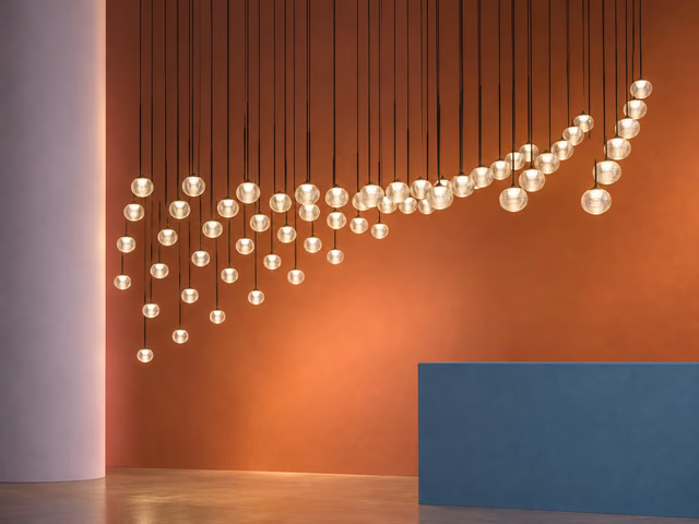 Algorithm Grid Pendant Lamp by Vibia