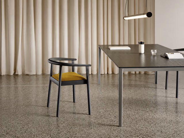 Tokyo Chair, Upholstered Seat by Bensen