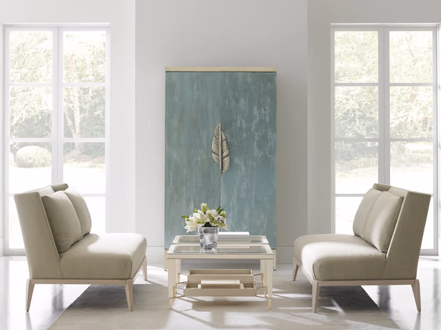 Watercolours Office Cabinet by Caracole