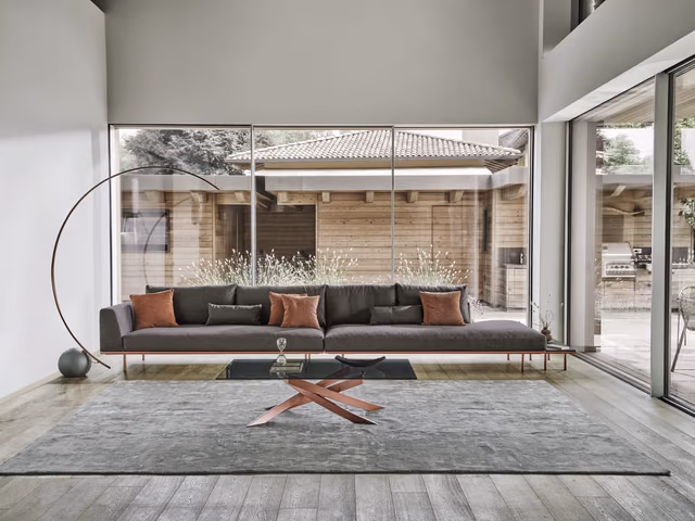Circle Floor Lamp by Bontempi