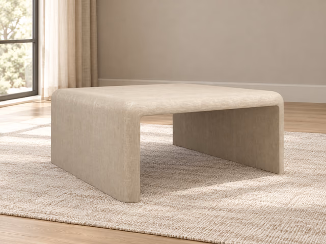 Bridge the Gap-Oatmeal Coffee Table by Caracole