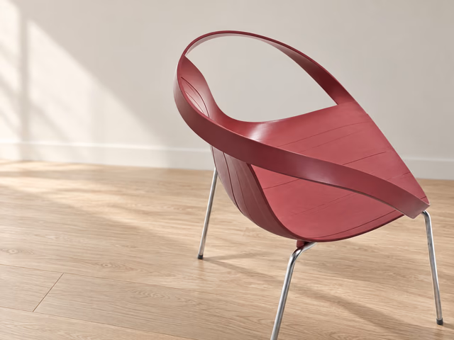 Impossible Wood Chair by Moroso