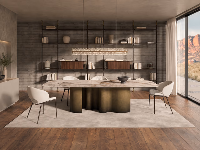 Papel Keramik Dining Table by Cattelan Italia
