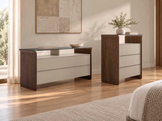Nota Nightstand by Pianca