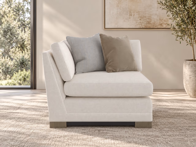 Deep Retreat Corner Sofa Module by Caracole