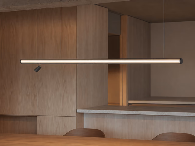The Glowing Track Suspension System by Flos