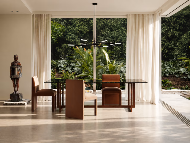 Wish You Were Here Dining Table by Caracole