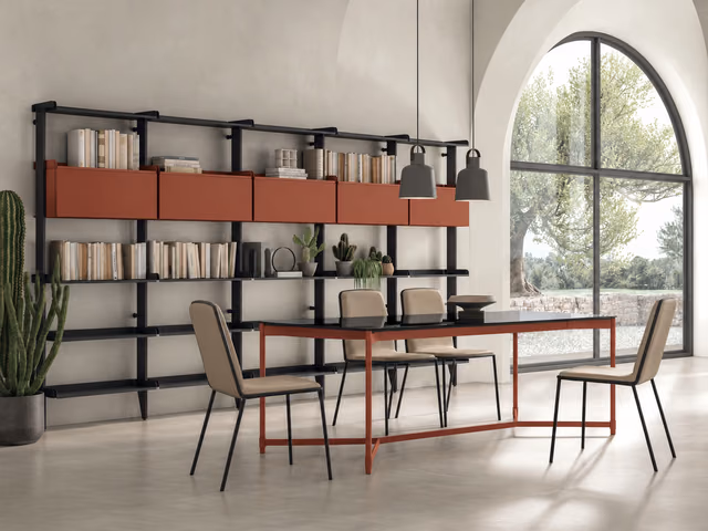 Time Bookcase TI131 by Tomasella